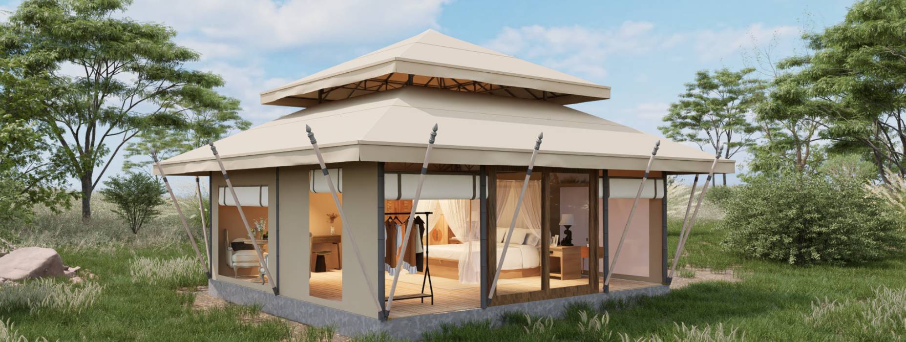 九寨沟县户外野奢帐篷